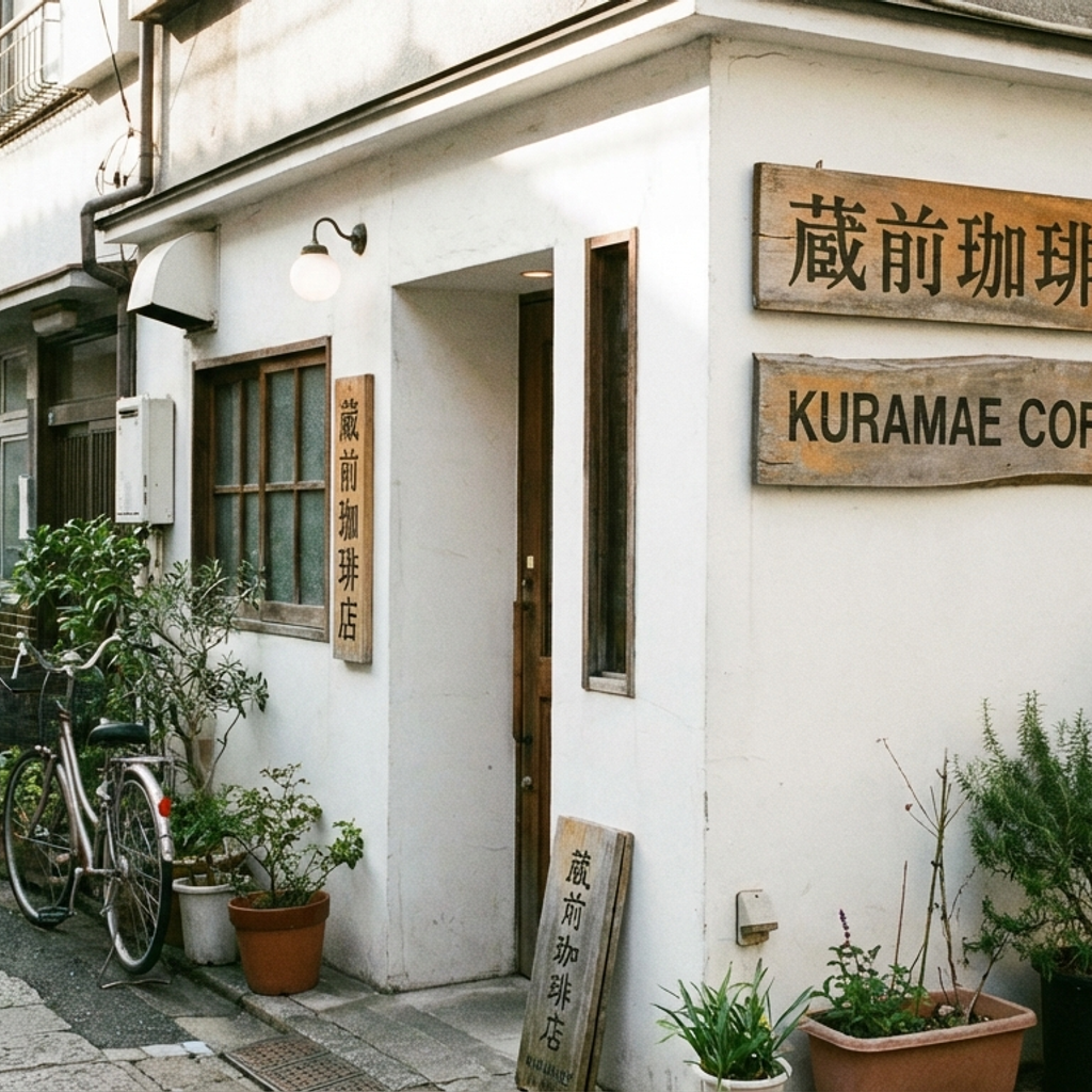 蔵前の街並みと店舗外観のイメージ