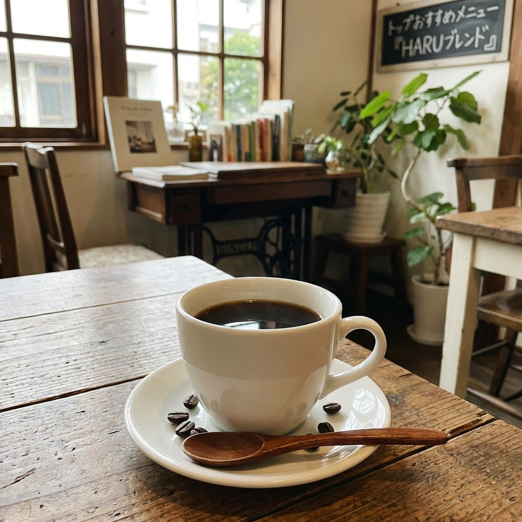 HARUブレンドのカップ写真イメージ